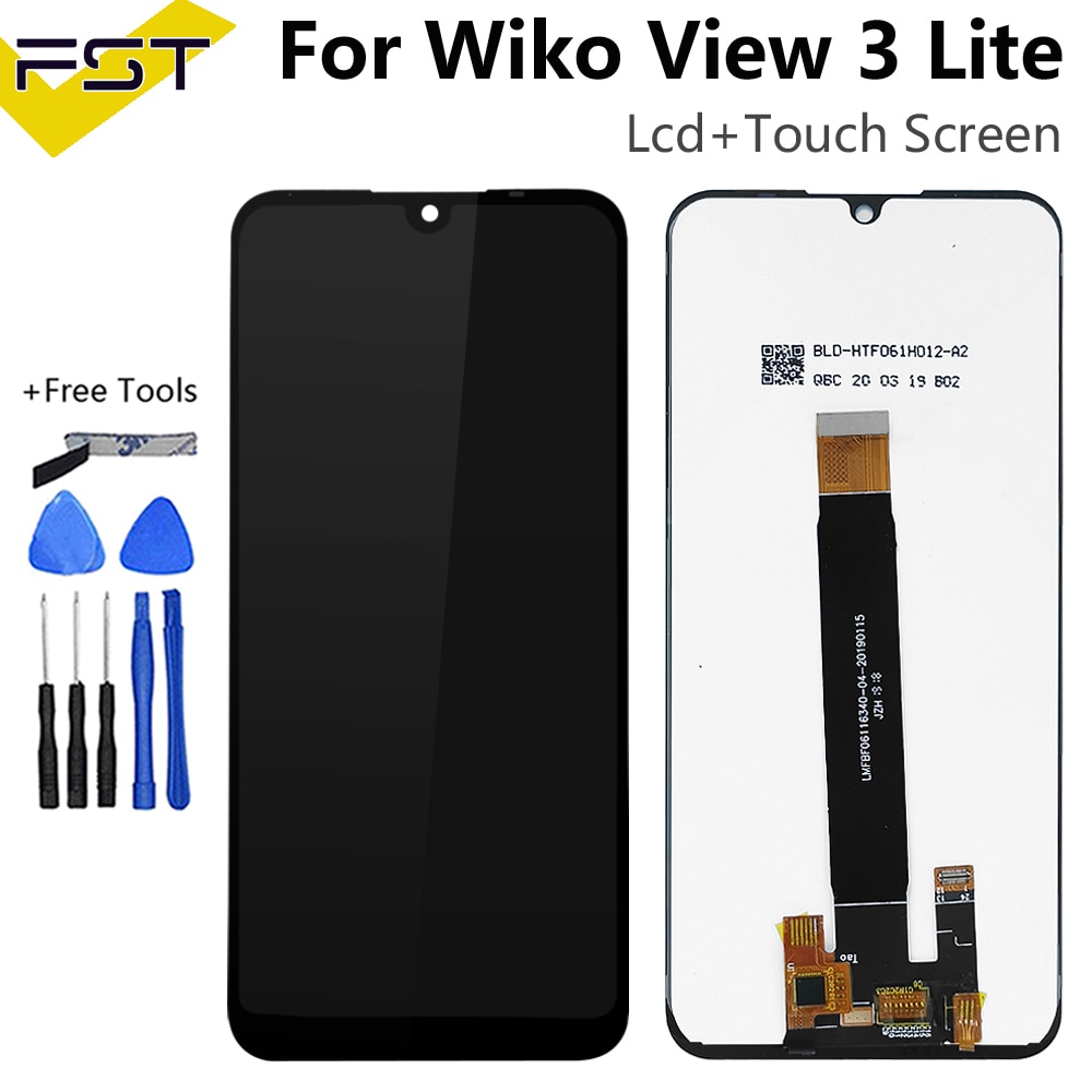 6.09 &&wiko View 3 Lite W-V800 LCD ÷ ġ ũ..